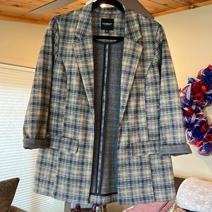 Liverpool NVY/TAN Blazer